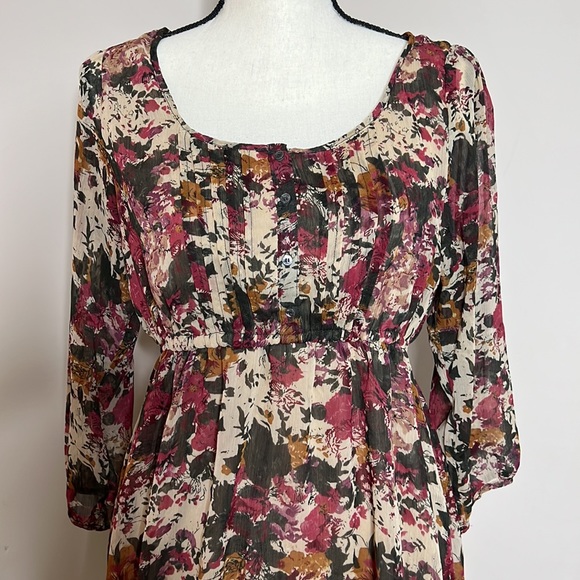 🍂 Lovely Floral Forever 21 Dress - Picture 4 of 10